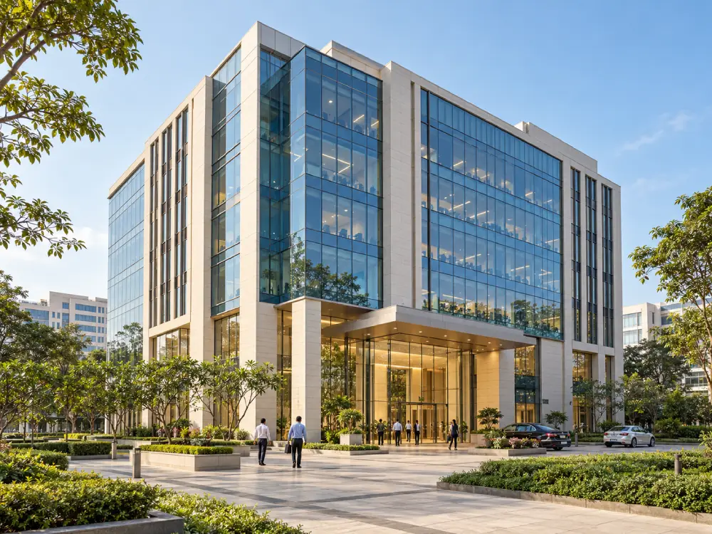 Income-producing commercial office asset