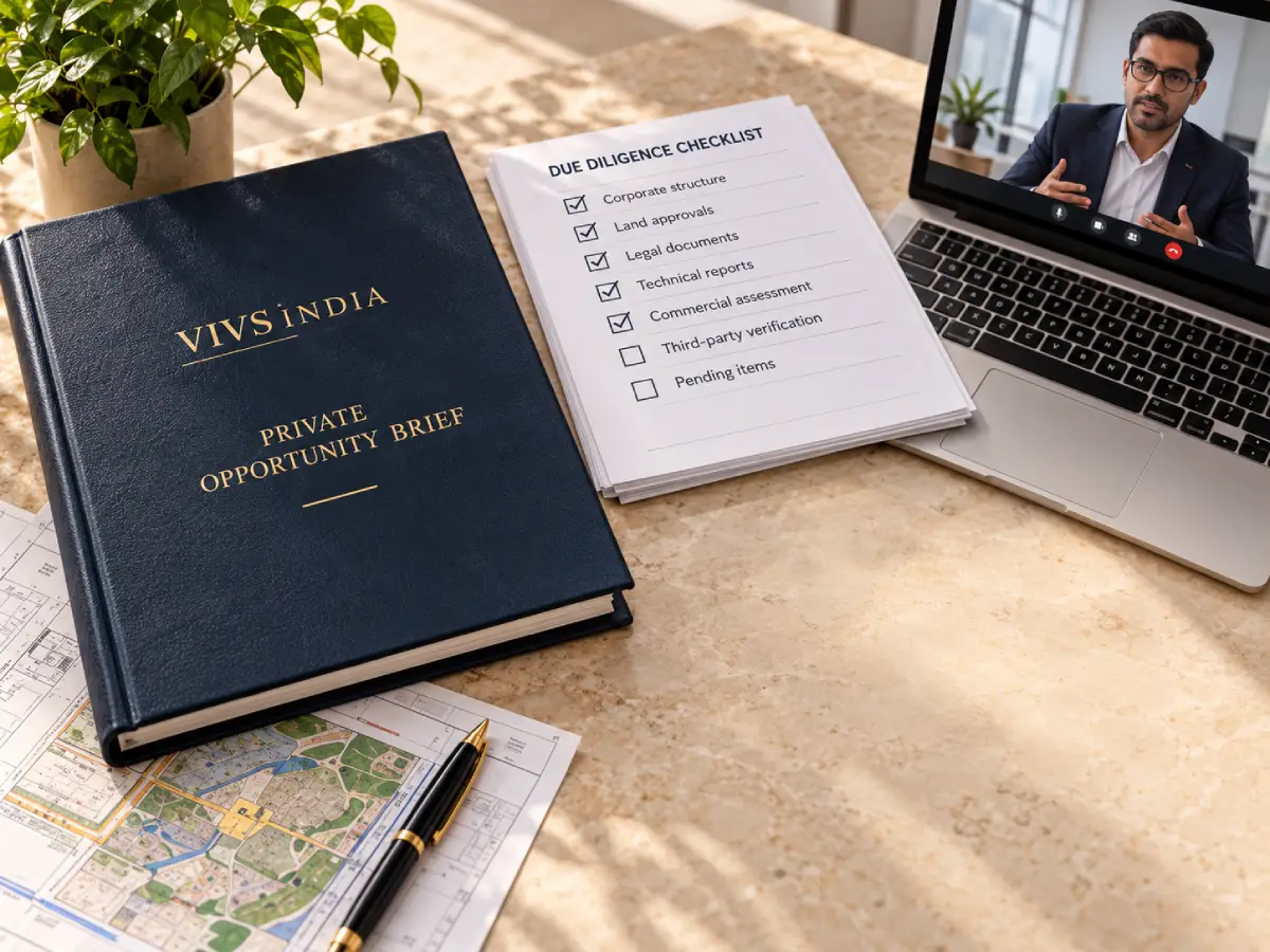 Private opportunity brief, due diligence checklist and adviser discussion
